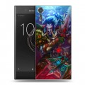 Дизайнерский пластиковый чехол для Sony Xperia XZs World of warcraft