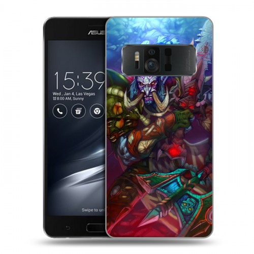 Дизайнерский силиконовый чехол для ASUS ZenFone AR World of warcraft