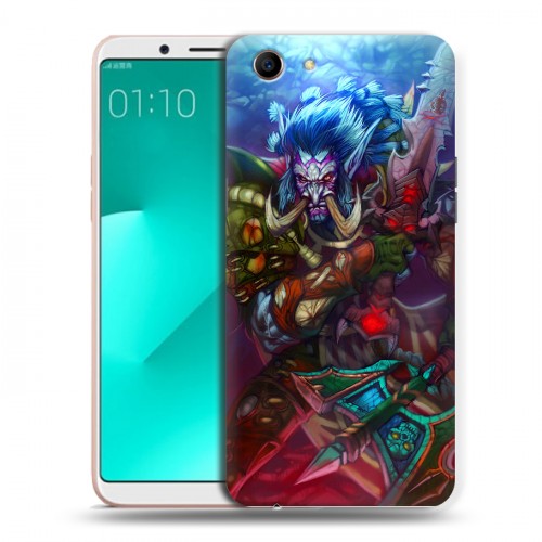 Дизайнерский пластиковый чехол для OPPO A83 World of warcraft