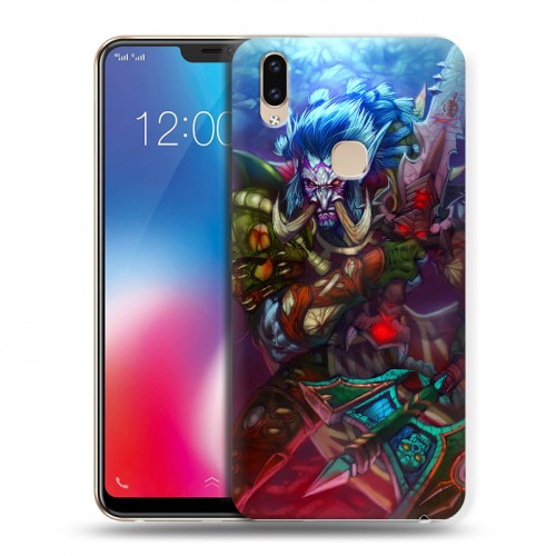 Дизайнерский пластиковый чехол для Vivo V9 World of warcraft