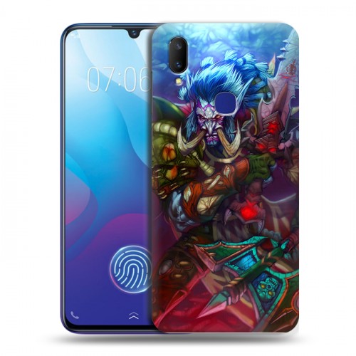 Дизайнерский пластиковый чехол для Vivo V11i World of warcraft