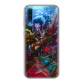 Дизайнерский силиконовый с усиленными углами чехол для Samsung Galaxy A50 World of warcraft