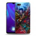 Дизайнерский силиконовый с усиленными углами чехол для OPPO A1k World of warcraft