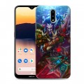 Дизайнерский пластиковый чехол для Nokia 2.3 World of warcraft