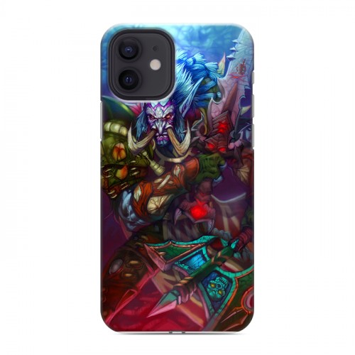 Дизайнерский силиконовый чехол для Iphone 12 World of warcraft