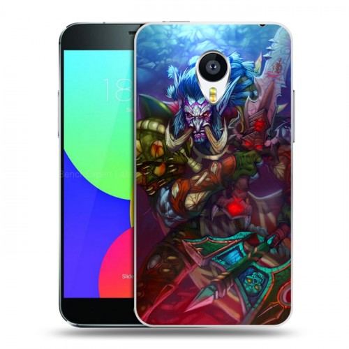 Дизайнерский пластиковый чехол для Meizu MX4 World of warcraft