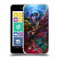 Дизайнерский пластиковый чехол для Nokia Lumia 530 World of warcraft