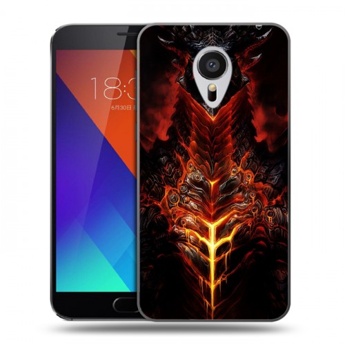 Дизайнерский пластиковый чехол для Meizu MX5 World of warcraft