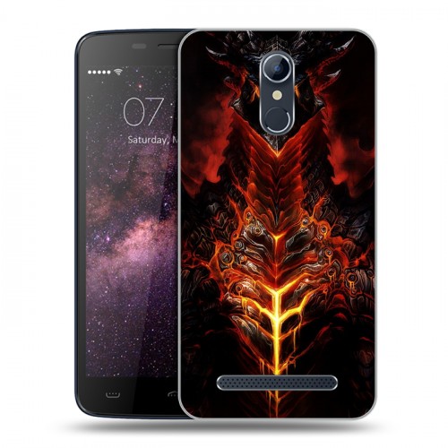 Дизайнерский силиконовый чехол для Homtom HT17 World of warcraft