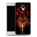 Дизайнерский силиконовый чехол для Meizu M5s World of warcraft