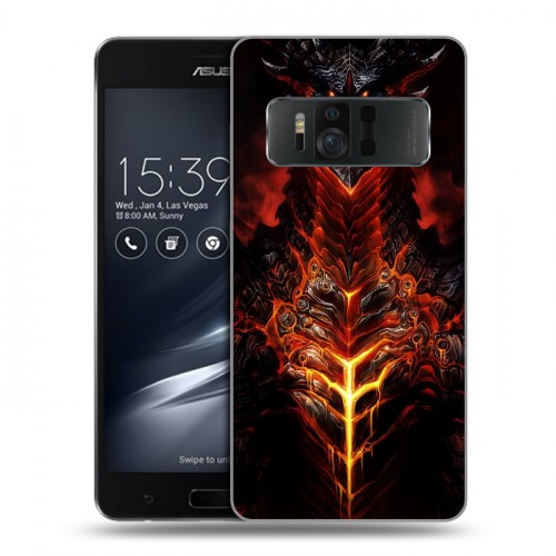 Дизайнерский силиконовый чехол для ASUS ZenFone AR World of warcraft