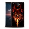 Дизайнерский пластиковый чехол для Nokia 8 Sirocco World of warcraft