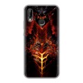 Дизайнерский силиконовый чехол для Huawei P20 Lite World of warcraft