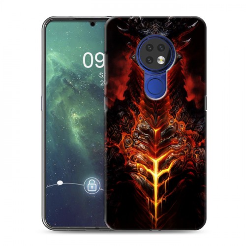 Дизайнерский силиконовый чехол для Nokia 6.2 World of warcraft