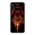 Дизайнерский силиконовый чехол для Huawei Y9s World of warcraft