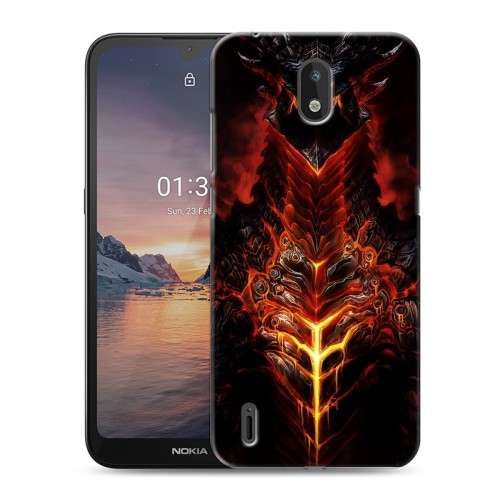 Дизайнерский силиконовый чехол для Nokia 1.3 World of warcraft