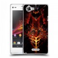 Дизайнерский пластиковый чехол для Sony Xperia L World of warcraft