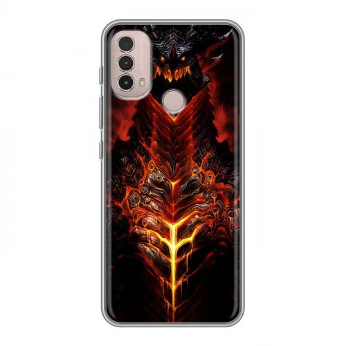 Дизайнерский силиконовый чехол для Lenovo K14 Plus World of warcraft