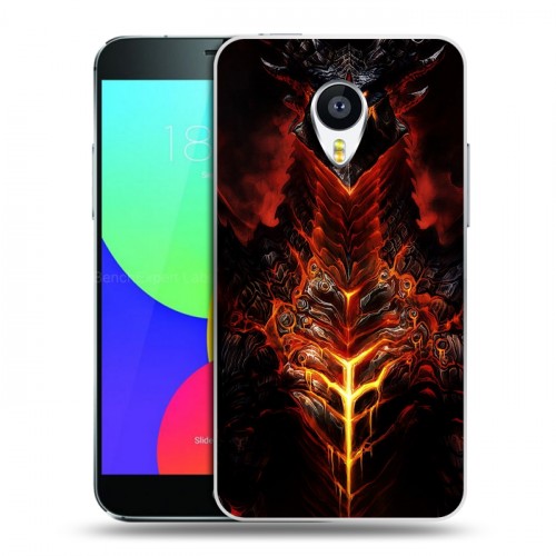 Дизайнерский пластиковый чехол для Meizu MX4 World of warcraft