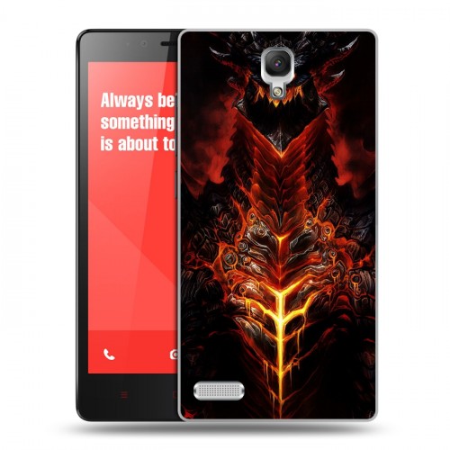 Дизайнерский пластиковый чехол для Xiaomi RedMi Note World of warcraft