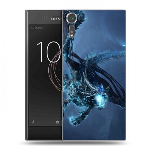 Дизайнерский пластиковый чехол для Sony Xperia XZs World of warcraft