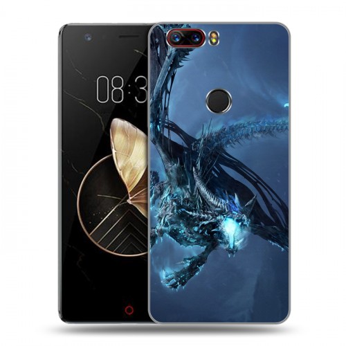 Дизайнерский пластиковый чехол для ZTE Nubia Z17 World of warcraft