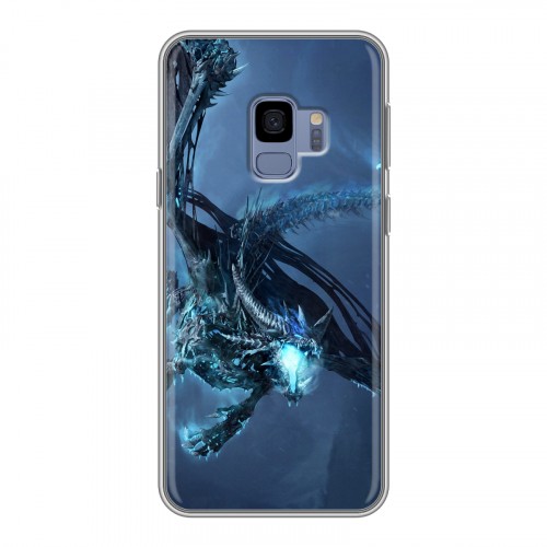 Дизайнерский пластиковый чехол для Samsung Galaxy S9 World of warcraft