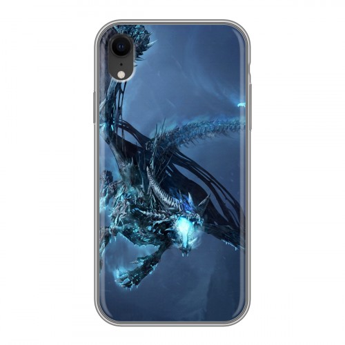 Дизайнерский силиконовый чехол для Iphone Xr World of warcraft