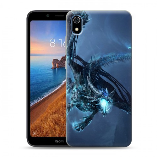 Дизайнерский силиконовый чехол для Xiaomi RedMi 7A World of warcraft