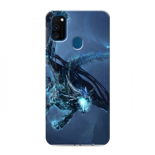 Дизайнерский силиконовый чехол для Samsung Galaxy M30s World of warcraft