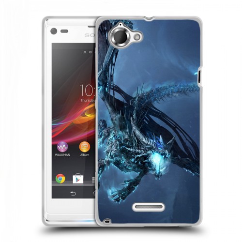 Дизайнерский пластиковый чехол для Sony Xperia L World of warcraft