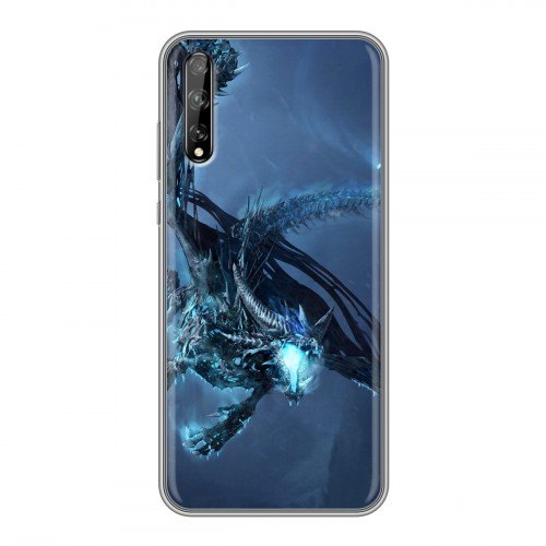 Дизайнерский силиконовый чехол для Huawei Y8p World of warcraft