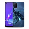 Дизайнерский пластиковый чехол для OPPO A52 World of warcraft