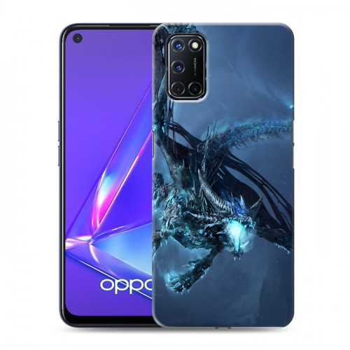 Дизайнерский пластиковый чехол для OPPO A52 World of warcraft