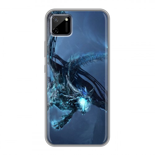 Дизайнерский пластиковый чехол для Realme C11 World of warcraft