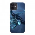 Дизайнерский силиконовый с усиленными углами чехол для Iphone 12 Mini World of warcraft