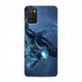 Дизайнерский силиконовый с усиленными углами чехол для Samsung Galaxy A03s World of warcraft