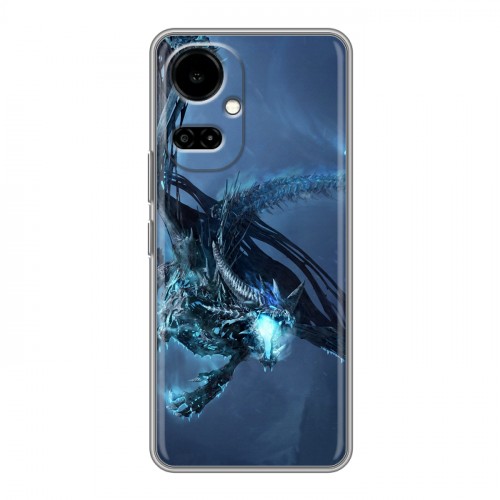 Дизайнерский силиконовый чехол для Tecno Camon 19 World of warcraft