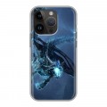 Дизайнерский силиконовый чехол для Iphone 14 Pro World of warcraft