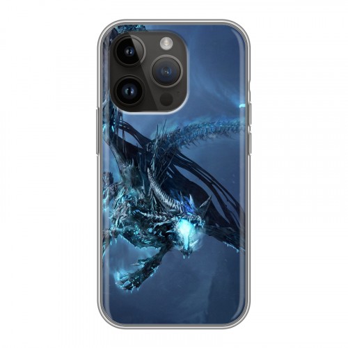 Дизайнерский силиконовый чехол для Iphone 14 Pro World of warcraft