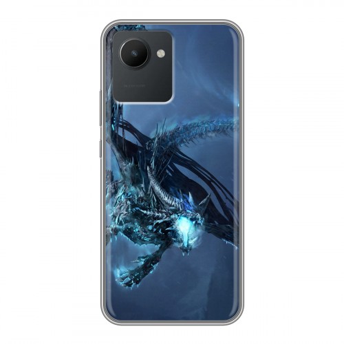 Дизайнерский силиконовый чехол для Realme C30 World of warcraft