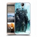 Дизайнерский пластиковый чехол для HTC One E9+ World of warcraft