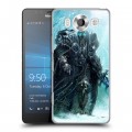 Дизайнерский пластиковый чехол для Microsoft Lumia 950 World of warcraft