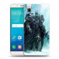 Дизайнерский пластиковый чехол для Huawei ShotX World of warcraft