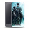 Дизайнерский силиконовый чехол для ZTE Blade L5 World of warcraft