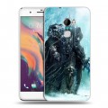 Дизайнерский пластиковый чехол для HTC One X10 World of warcraft