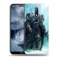 Дизайнерский пластиковый чехол для Nokia 6.1 Plus World of warcraft