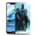 Дизайнерский силиконовый чехол для Nokia 5.1 Plus World of warcraft