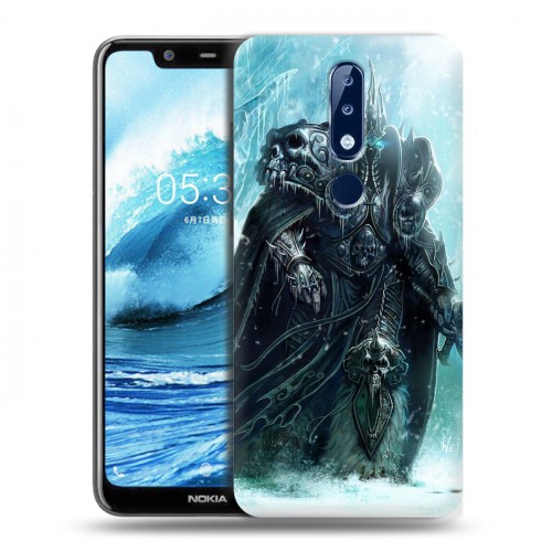 Дизайнерский силиконовый чехол для Nokia 5.1 Plus World of warcraft