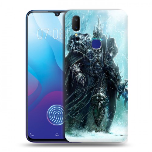 Дизайнерский пластиковый чехол для Vivo V11i World of warcraft